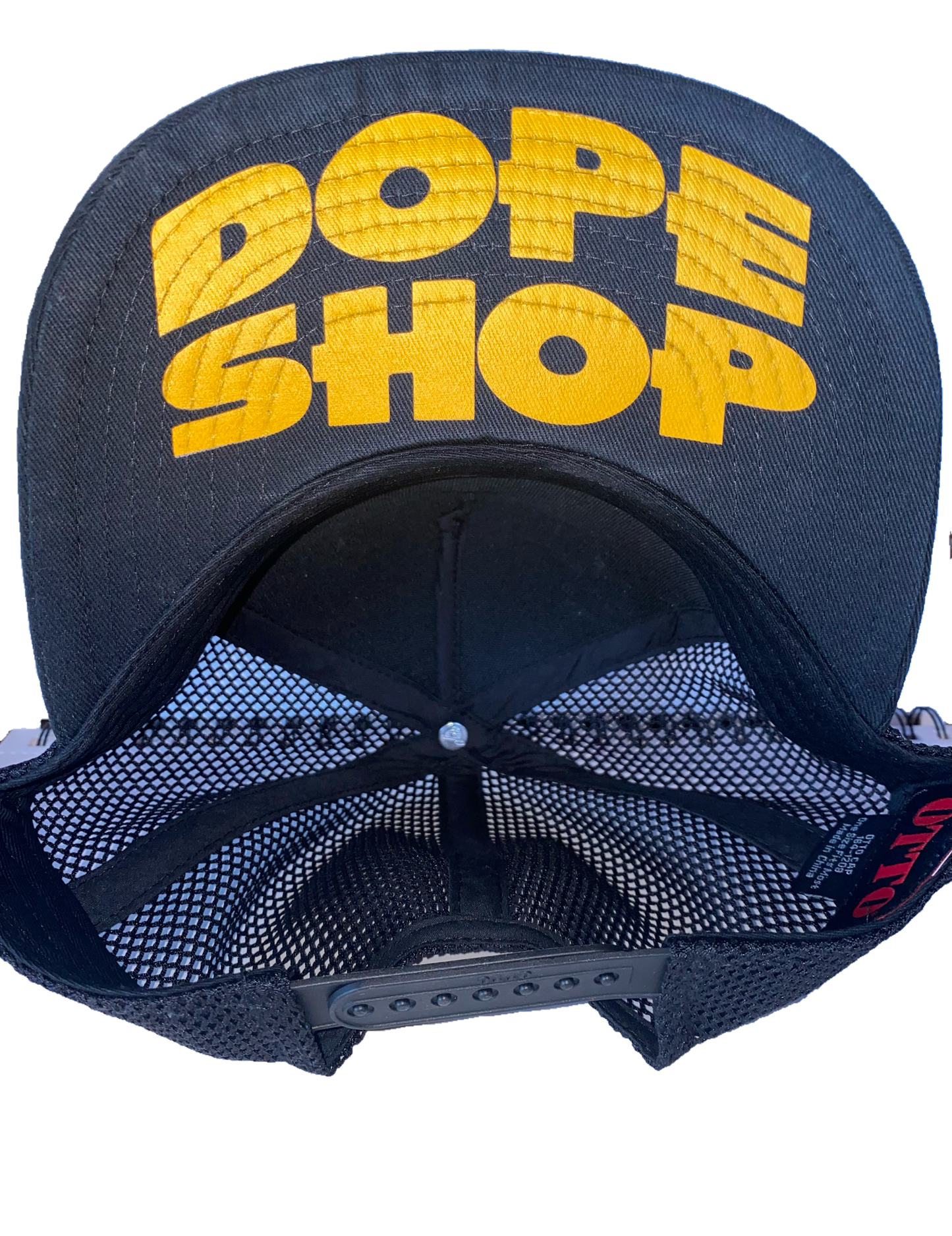 DJ Looney Black & Yellow Trucker Hat.