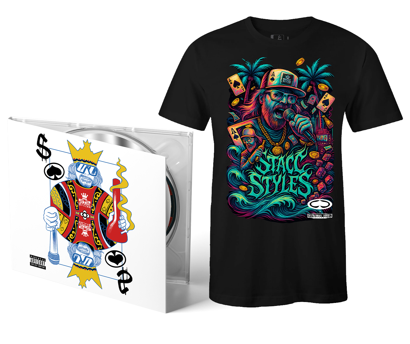 STACC OF SPADES — CD + T-SHIRT PRE-ORDER PACKAGE