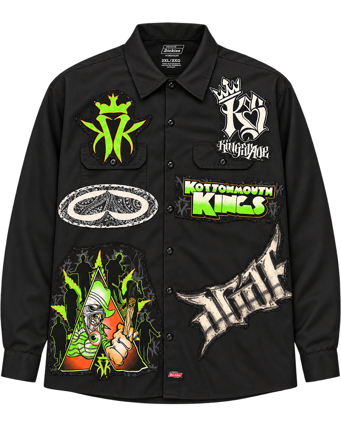 The KMK , SRH , Kingspade Longsleeve work shirt :&nbsp;