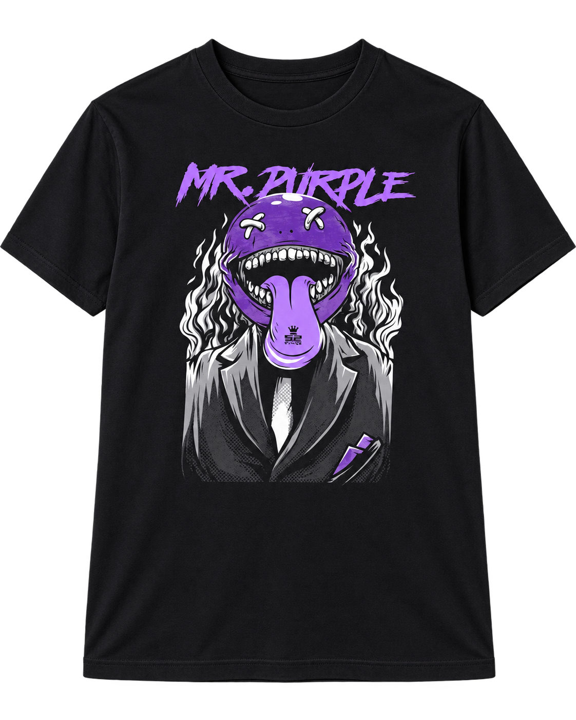 Mr Purple one for a kind T shirt
