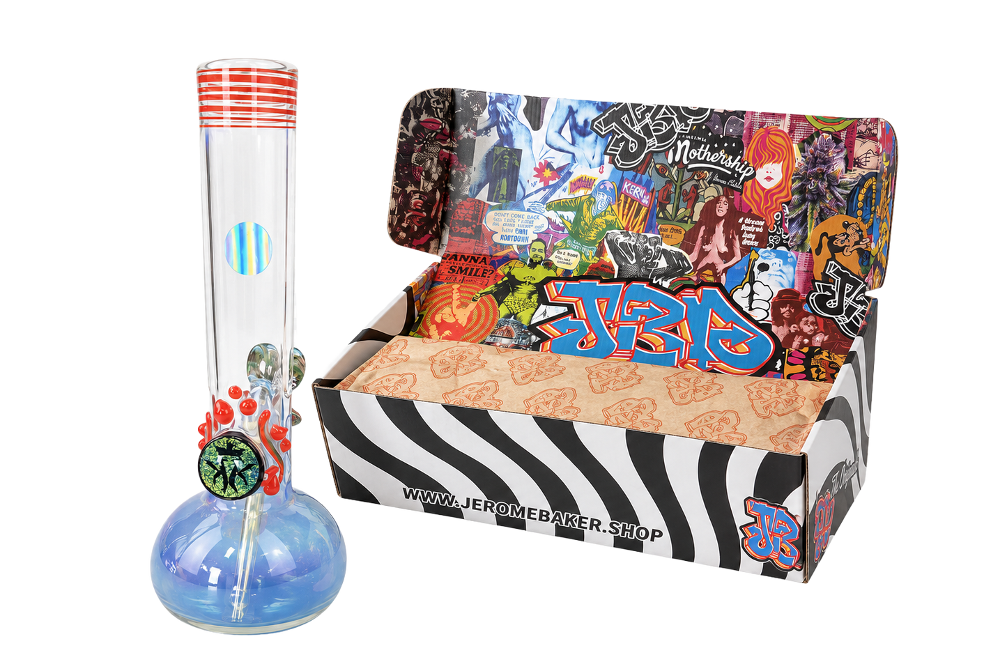 JBD X KMK Collab Bong &amp; Shirt combo